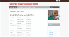 Desktop Screenshot of doctor.nearcapetown.co.za