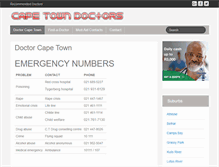 Tablet Screenshot of doctor.nearcapetown.co.za